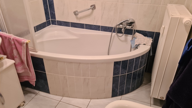 Badewanne vorher